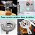 Coador Aço Inox Strainer Bartender Profissional - Imagem 3