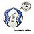 Bola de Futebol Topper Campo - Azul - Imagem 2