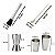 Kit Coqueteleira Boston + Socador + Colher 30 cm + Dosador - Imagem 6