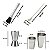 Kit Barman Aço Inox Coqueteleira Boston e Acessórios 5 Peças - Imagem 6