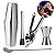Kit Barman Aço Inox Coqueteleira Boston e Acessórios 5 Peças - Imagem 1