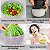Centrífuga de Salada A Colorida Seca Saladas 4 Litros Manual Vermelho - Imagem 10