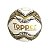 Bola de Futebol Topper Society - Dourado - Imagem 1