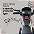 Moto Elétrica Infantil c/ Som e Luz  Preto e Cinza - Imagem 4