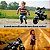 Moto Elétrica Infantil c/ Som e Luz  Preto e Cinza - Imagem 7