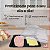 Pote Porta Frios Acrilico Duplo Organizador Geladeira Com Tampa Para Queijo E Presunto - Imagem 3