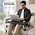Mesa Dobrável Apoio Notebook Tablet Celular Home Office Cama Refeição Portátil Com Porta Copos - Imagem 9
