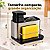 Porta Detergente Cozinha Pia Esponja Inox Preto Dispenser Sabão Liquido Bucha Organizador - Imagem 6