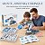 Brinquedo Educativo Montar Kit Robótica 220 peças Experimento Científico STEAM Braço Robótico Hidraulico Infantil e Adulto 3 em 1 - Imagem 8