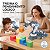 Brinquedo Educativo Montar Kit Robótica 220 peças Experimento Científico STEAM Braço Robótico Hidraulico Infantil e Adulto 3 em 1 - Imagem 9
