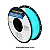 Filamento PLA Hyper Speed - Masterprint Fosforescente Natural/Azul 1kg - 1.75mm - Imagem 1