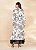 VESTIDO ACETINADO ESTAMPADO C/ FRANJA 125CM 26867 - Imagem 2