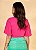 26985 BLUSA PLANO ROSA C/ AMARRAÇÃO - Imagem 2