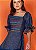 VESTIDO JEANS BORDADO 115CM 26871 - Imagem 5