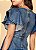VESTIDO JEANS C/ MANGA BABADOS 105CM 26886 - Imagem 6