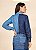 26903 CAMISA BLOCO DE COR JEANS - Imagem 2