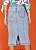 26847 SAIA JEANS LÁPIS C/ RECORTES E ABERTURA 75CM - Imagem 3