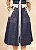 26929 SAIA JEANS EVASE C/ MIX DE TECIDOS 75CM - Imagem 4