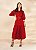 26600V VESTIDO TRICOLINE VERMELHO - Imagem 1