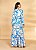 268511 VESTIDO LONGO CREPE ESTAMPADO C/ VIVO AZUL - Imagem 2