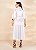 26600B VESTIDO TRICOLINE BRANCO C/ BOTÕES 130CM - Imagem 2