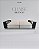 Puff Flexform c/ 2 capas, laterais em couro preto / italiana B&B - Imagem 1