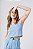 Blusa Mel Crepe - Azul - Imagem 1