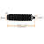 Par Coifa Caixa de Direção Hidráulica Citroen Jumper Fiat Ducato Peugeot Boxer Audi A4 A6 Avant RS4 RS6 S4 S8 Allroad - Imagem 2