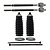 Par Barra Axial Fiat Doblò Adventure 1.8 2003 a 2023 Com Coifas - Imagem 3