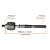 Par Barra Axial Honda Civic 1991 a 2000 Com Coifas - Imagem 3