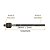 Par Barra Axial Alfa Romeo 145 146 155 Spider Fiat Marea Weekend Turbo Coupe Com Coifas - Imagem 2