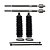 Par Barra Axial Fiat Freemont Dodge Journey Com Coifas - Imagem 3