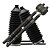 Par Barra Axial Citroen C3 2002 a 2012 Com Coifas - Imagem 1