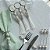 Kit 4 Descansos de Talher Aço Cromado 12cm +4 Porta-guardanapos com Tassel - Imagem 4