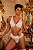 Conjunto em Renda Glamour Fio com Persex- Bordô P - Imagem 1