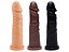 Prótese 18,5 x 4,2 cm - Sem vibro- Preta-  Sexy Fantasy - Imagem 2