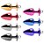 Plug Anal Metal  G   Cravejado Pedras- Vermelho- Hard - Imagem 3