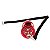 Plug Anal Metal  G   Cravejado Pedras- Vermelho- Hard - Imagem 4