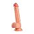 Prótese Pênis Realístico com ventosa - 20 x 3,8 cm - Imagem 1