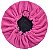 Touca Atoalhada Banho Microfibra Dupla Ajustável + Xuxinha - Preto / Pink - Imagem 2