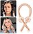 Modelador de Cachos Cetim Curling Rod + Touca Cetim Dupla Face + 2 Xuxinhas - Champagne / Preto - Imagem 3