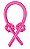 Modelador De Cachos Cetim Curling Rod Sem Calor Antifrizz + 2 Xuxinhas - Pink - Imagem 1