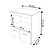 Balcão Angela Multiuso P/ Forno E Microondas Compacto Savana/off white - Imagem 2