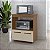 Balcão Angela Multiuso P/ Forno E Microondas Compacto Savana/off white - Imagem 1