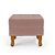 Puff Retro Baú Luiz Xv Capitonê Rose - Imagem 3