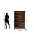 Guarda Roupa Ideal Plus 4 Portas COR:IMBUIA - Imagem 10