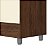 Guarda Roupa Ideal Plus 4 Portas COR:IMBUIA/CHAMP - Imagem 5