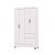 Guarda Roupa Ideal Plus 4 Portas COR:IMBUIA/CHAMP - Imagem 10
