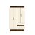 Guarda Roupa Ideal Plus 4 Portas COR:IMBUIA/CHAMP - Imagem 4