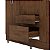 Guarda Roupa Ideal Plus 6 Portas COR:IMBUIA - Imagem 8